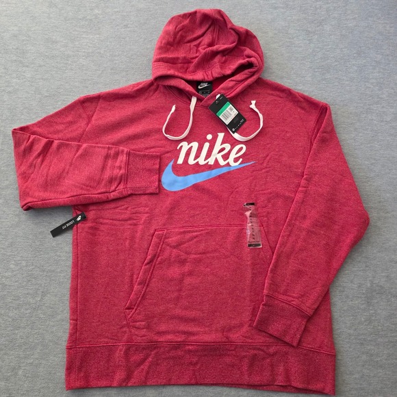 Nike Other - Nike Sportswear Club Fleece Pullover Hoodie Men's XL Red BV2933 657
